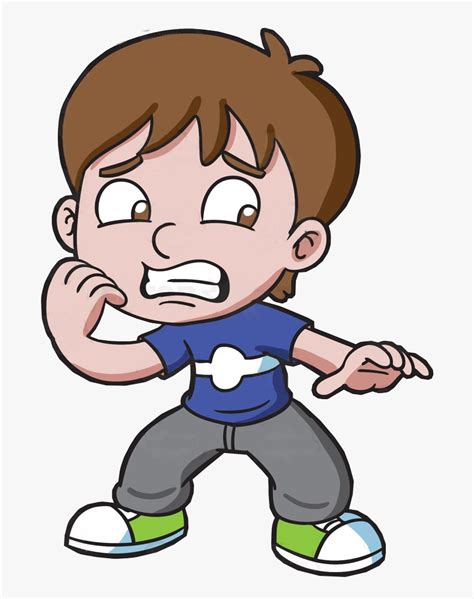 Scared Boy - Scared Kid Png, Transparent Png - kindpng