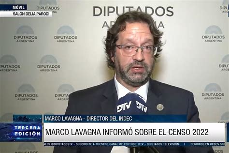 Marco Lavagna Presentó Ante Diputados Un Informe Del Indec Sobre Los