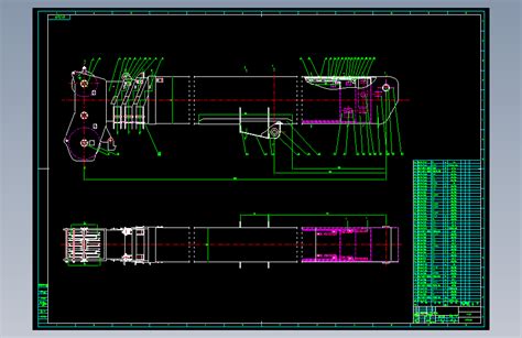 25t汽车式液压起重机设计autocad 2004模型图纸下载 懒石网