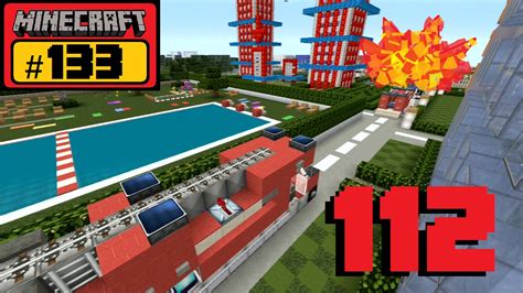 Minecraft Let S Build Feuerwehr Einsatz Let S Play Deutsch