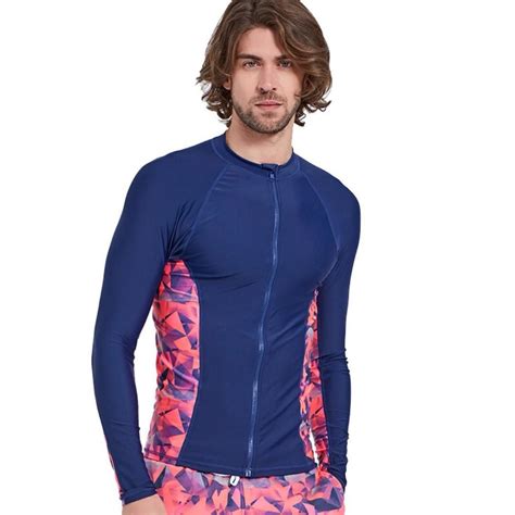 Sbart New Swimwear Men Swimming Shirt Rashguard Lycra Diving Suit