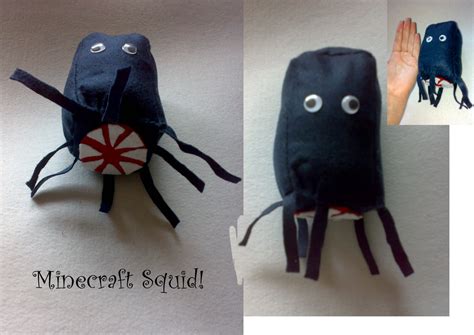 Minecraft squid plush- For SOLD by LyricaBelachium on DeviantArt