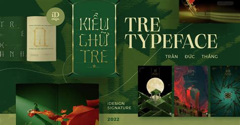 iDesign TRE Typeface Mình cảm thấy hình ảnh cây tre có đủ chiều sâu