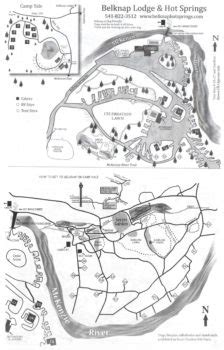 Tent Sites Belknap Hot Springs