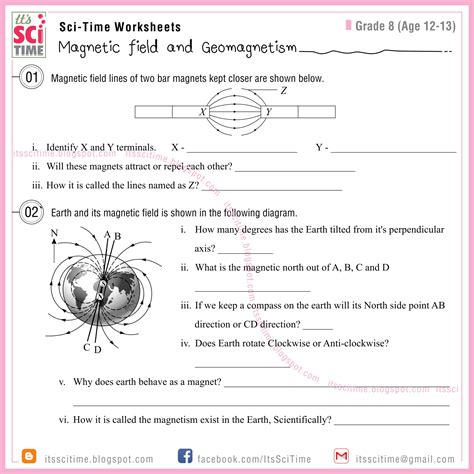 Activity Sheet About Magnetism