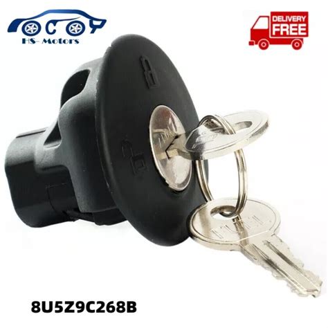 For Ford Locking Gas Fuel Tank Plug Cover Cap With Keys Oe U Z C B