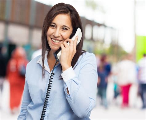 Free Photo Smart Woman Laughing While Talking On The Phone