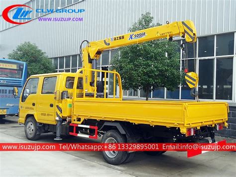 Isuzu Kg Mini Telescopic Boom Truck Crane Isuzu Truck