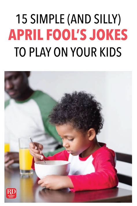 April Fools Jokes To Play On Your Kids