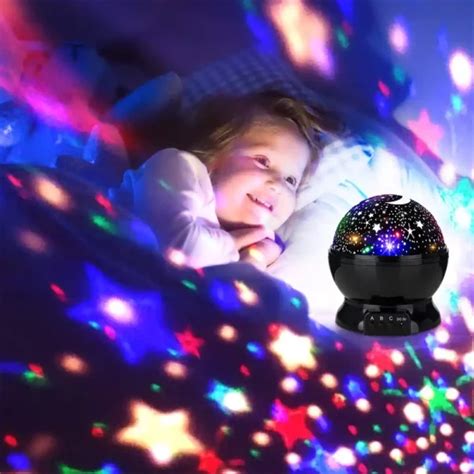 Projecteur Rotatif Led Lampe De Nuit Ciel Toil Lumi Re De