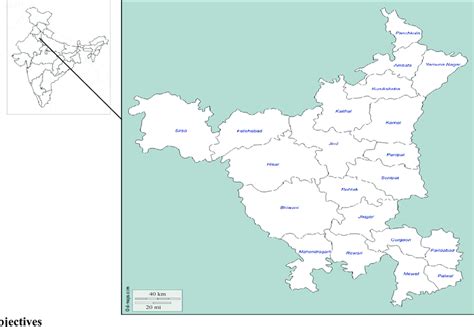 Districts in Haryana, India | Download Scientific Diagram