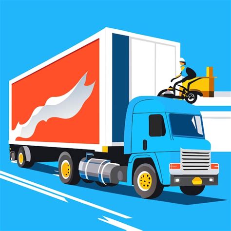 Premium Vector Delivery Vector Illustration