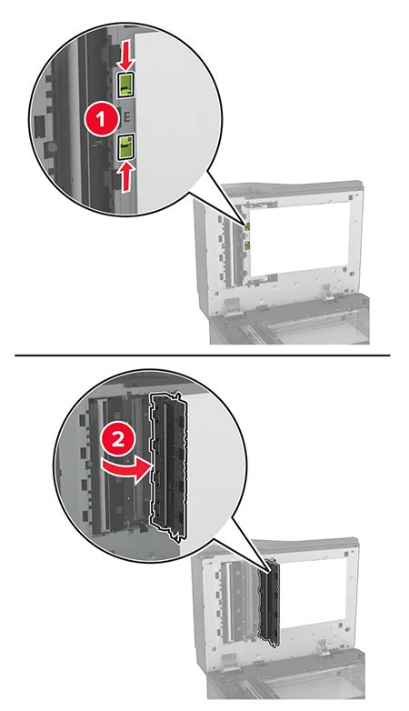 Čistenie Skenera Lexmark Cx820