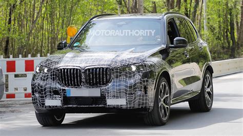 2023 Bmw X5 Spy Shots And Video Mild Facelift Pegged For Popular Suv