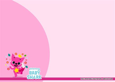 Free Printable Pinkfong Baby Shark Birthday Party Kits Template