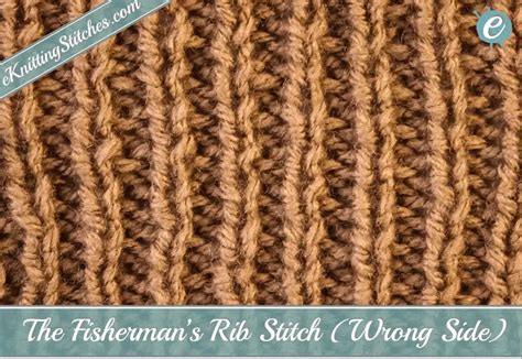 Fisherman S Rib Stitch Eadanimilla