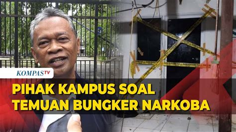 Penjelasan Pihak Kampus Soal Temuan Bungker Narkoba Di Kampus UNM YouTube