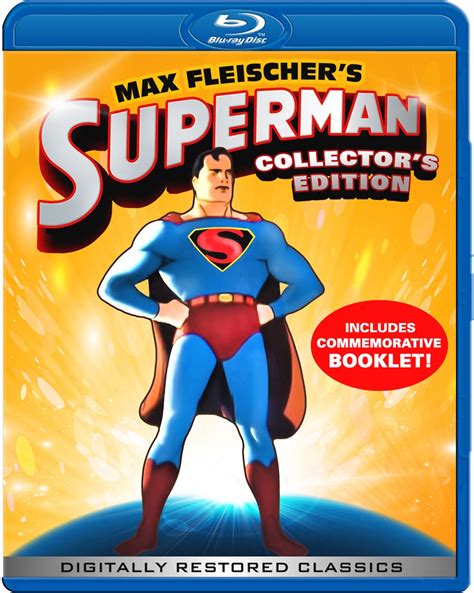 Max Fleischers Superman Collectors Edition Reino Unido Blu Ray