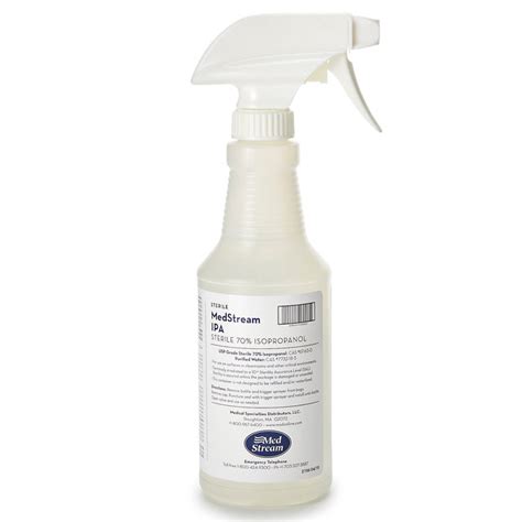 Sterile MedStream IPA Alcohol-Based Surface Cleaner Spray ...