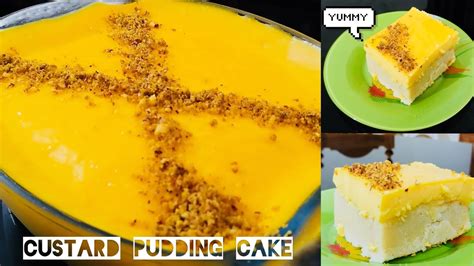 Custard Pudding Cake Easy Custard Cake Recipe Home Explore Youtube