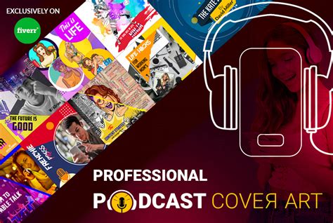 I Will Design A Professional Unique Luxury Podcast Cover Art For 10