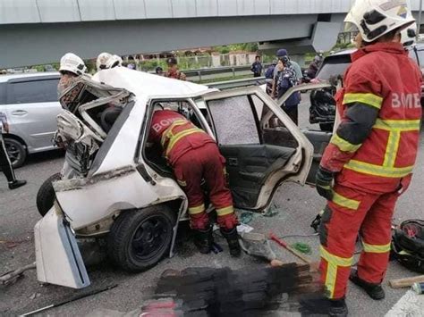 Polis Tahan Pemandu Lori Punca Kemalangan Maut Libat 6 Kenderaan Di