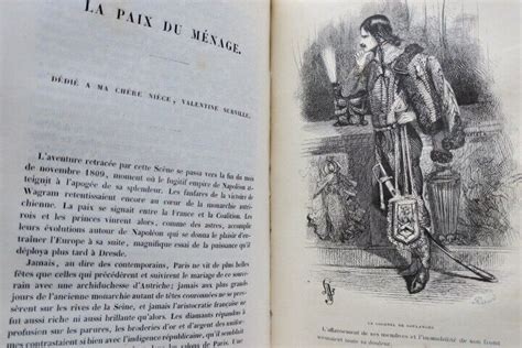 Balzac oeuvres complètes édition originale illustrée 1842 Très bon