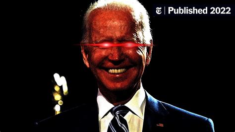 ‘dark Brandon Rises And Buoys Bidens White House The New York Times