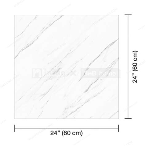 กระเบื้องแกรนิตโต้ Cergres โซร่า ไวท์ โพลิช 60x60ซม24x24นิ้ว สีขาว