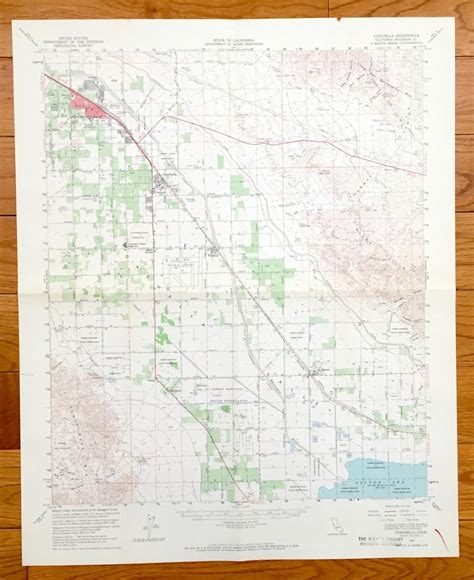 Map Of Thermal, Ca, California - Thermal California Map - Printable Maps