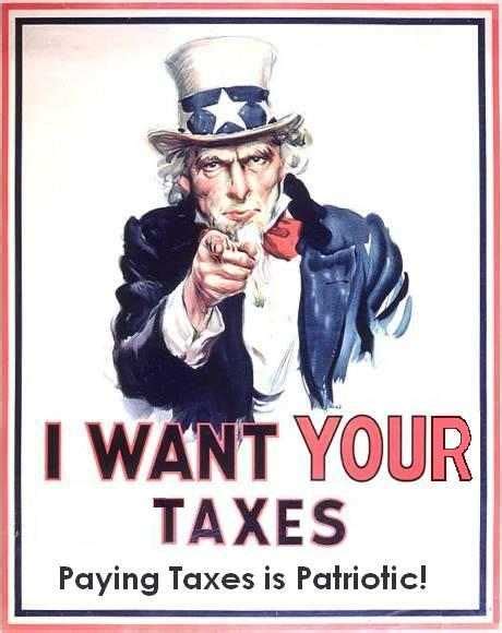 Personal And Business Income Taxes Propaganda Posters Recruitment