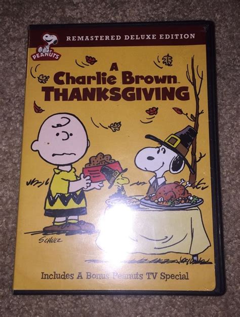 Charlie Brown Thanksgiving dvd on Mercari | Charlie brown thanksgiving, Charlie brown, Charlie