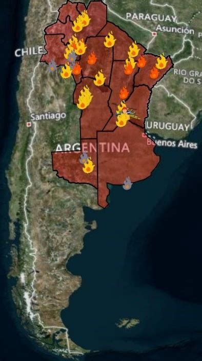 Reporte Oficial Por Los Incendios En Argentina El Fuego No Deja De