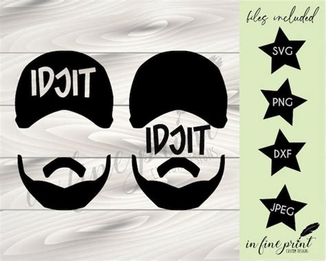 Idjit Quote Bobby Singer Supernatural Png Svg Digital Etsy