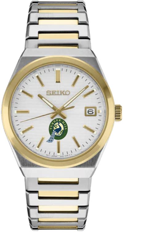 SEIKO Two-Tone Bracelet - White Dial - Tournament Solutions