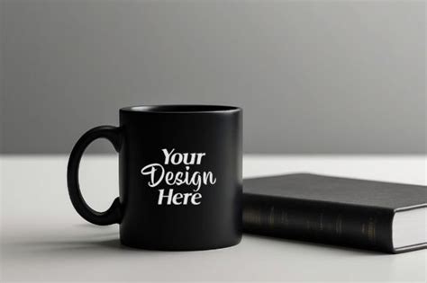 Black Mug Mockup Graphic By Mercimockups Creative Fabrica