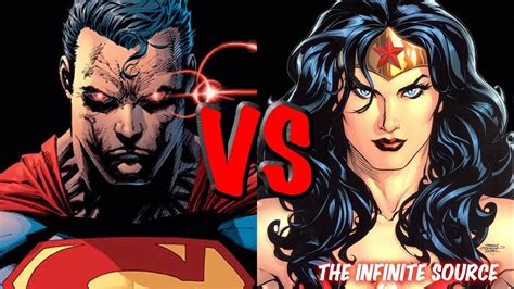 Superman Vs Wonder Woman Mujer Maravilla Heroes De Dc Comic Youtube