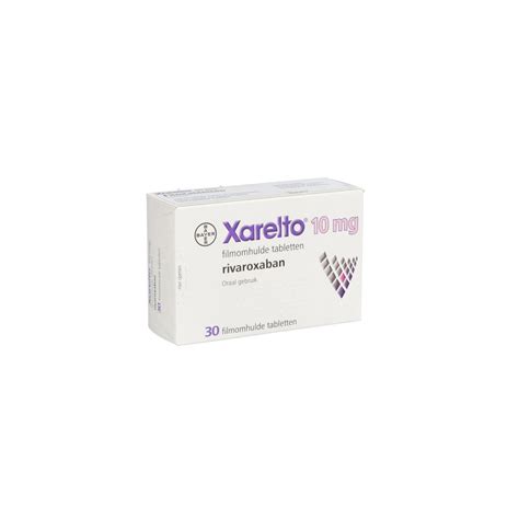 Xarelto 10 mg Filmtabletten 30 stk günstig bei apo