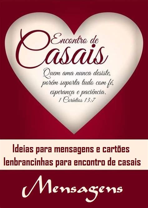 Frases Para Mensagens Em Lembrancinhas De Encontro Para Casais