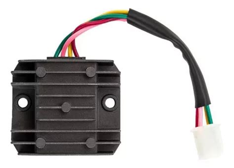 12v Regulador De Tensão Retificador 4 Fios Para 125cc 150cc