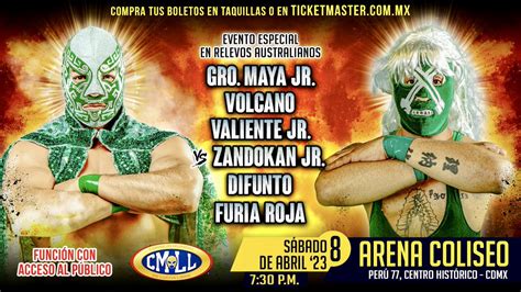 Lucha Libre Cmll On Twitter Zandokan Jr Difunto Y Furia Roja