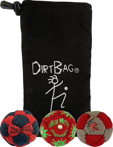 Amazon Dirtbag Lover Footbag Hacky Sack Pack With Pouch