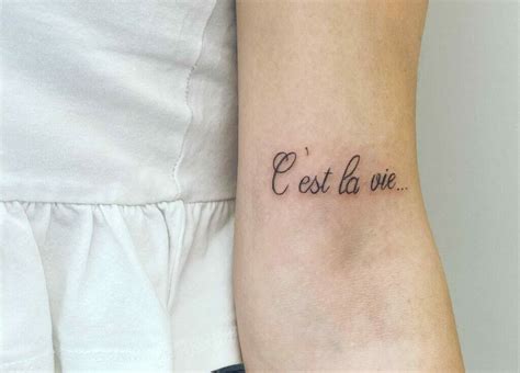 11+ Cest La Vie Tattoo Ideas That Will Blow Your Mind!