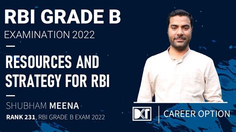 Rbi Grade B Exam Strategy And Resources For Rbi Grade B By Shubham