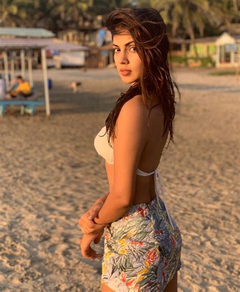 Rhea Chakraborty Shows Off Her Flirtatious Body In Latest Bikini Pics