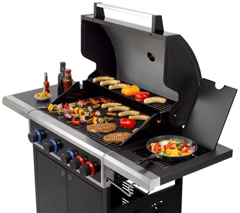 Tepro Gasgrill Keansburg 4 Schwarz Edelstahl Kaufen Globus Baumarkt