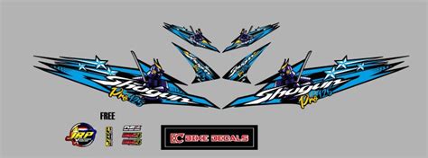 Suzuki Shogun Pro Stripping Decals Lazada Ph