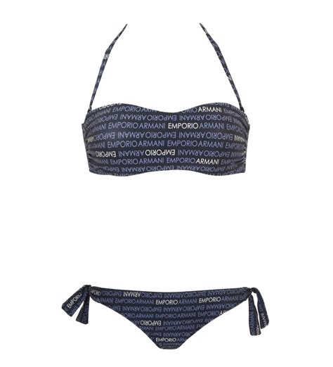 Emporio Armani Bikini Bandeau Marino Tienda Esdemarca Calzado Moda Y