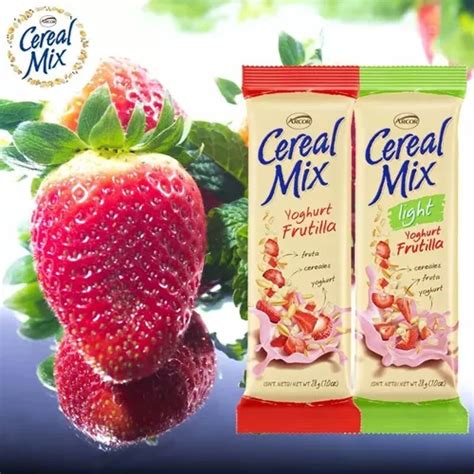 Cereal Mix Barritas Frutilla Light X 20u Fiestissima Liniers