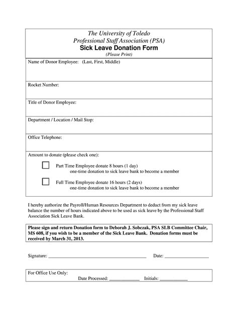 Sick Leave Form Fill Out Sign Online Dochub